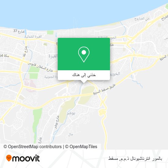 خريطة بالمور انترناشيونال ذ.م.م
