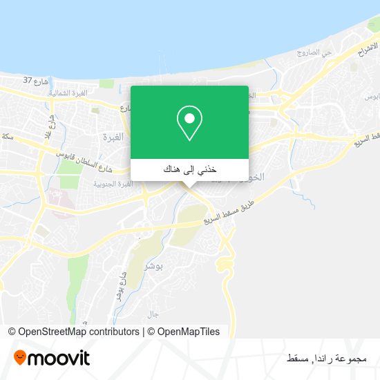 خريطة مجموعة راندا