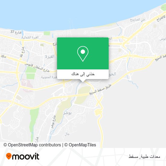 خريطة معدات طبية
