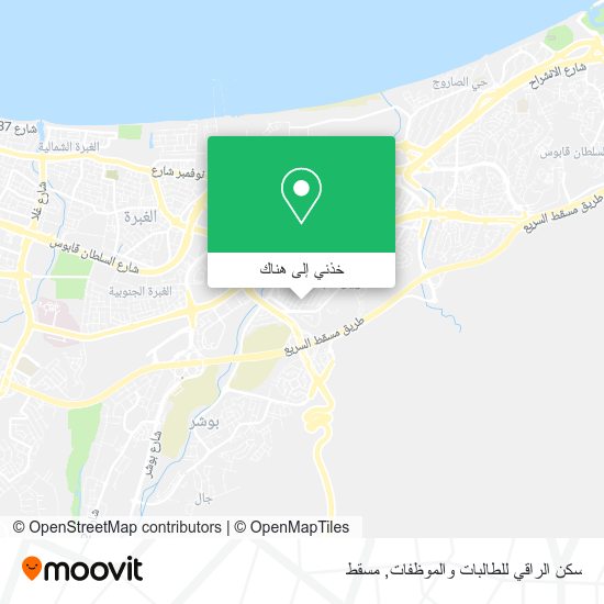 خريطة سكن الراقي للطالبات والموظفات