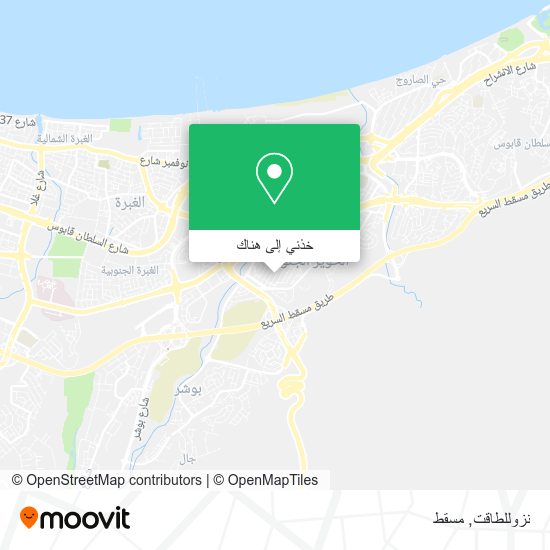 خريطة نزوللطاقت