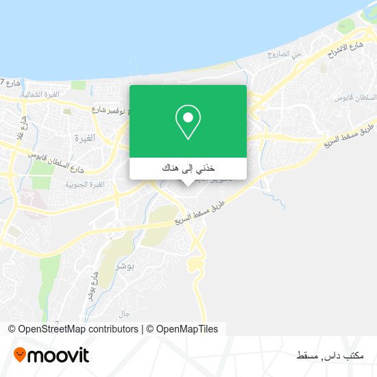 خريطة مكتب داس