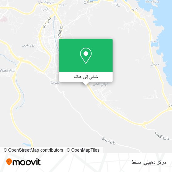 خريطة مركز دهبيلي
