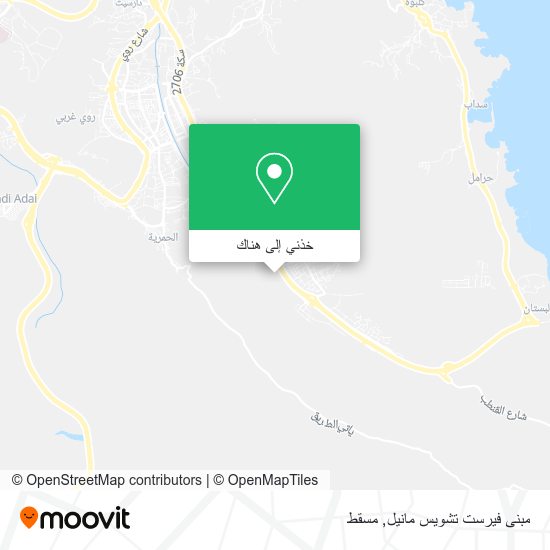 خريطة مبنى فيرست تشويس مانيل