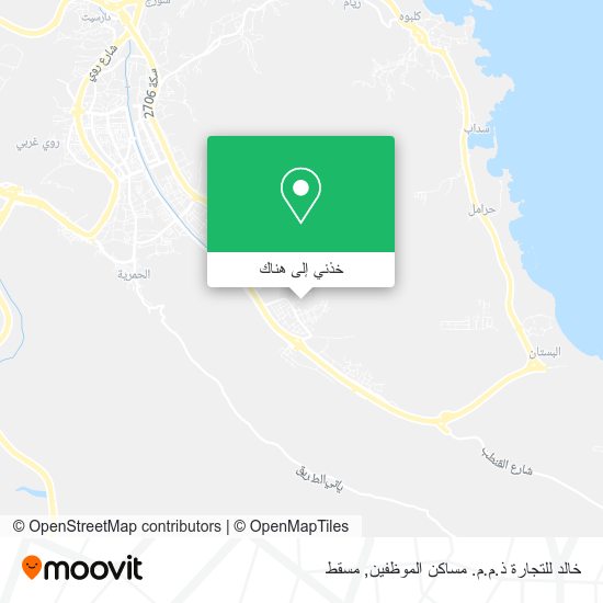 خريطة خالد للتجارة ذ.م.م. مساكن الموظفين