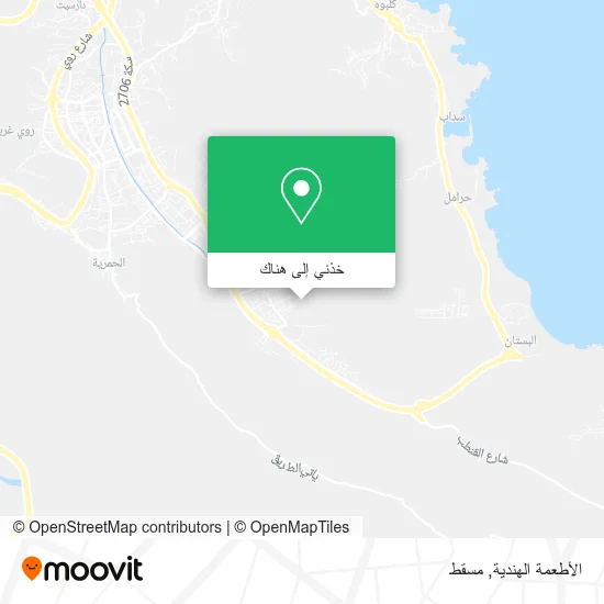 خريطة الأطعمة الهندية