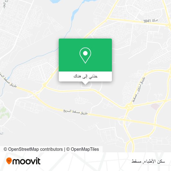 خريطة سكن الأطباء