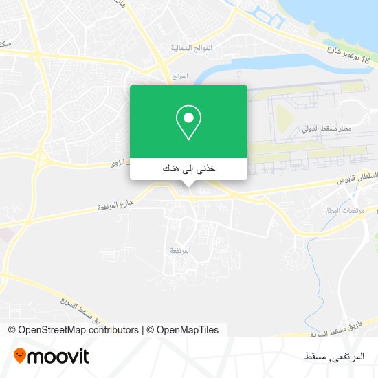 خريطة المرتفعى