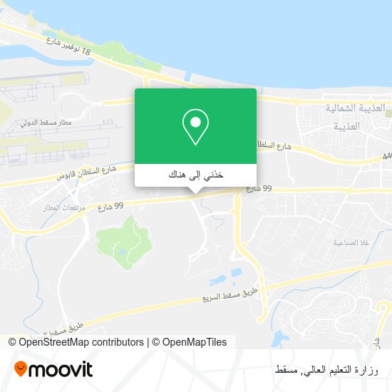 خريطة وزارة التعليم العالي