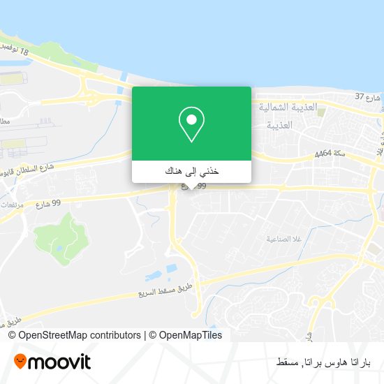 خريطة باراتا هاوس براتا