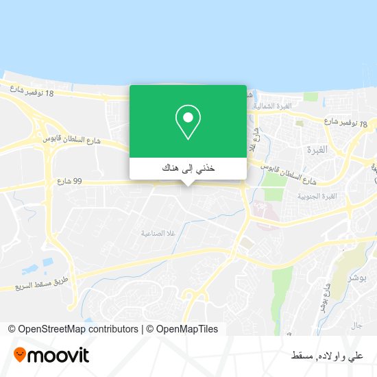 خريطة علي واولاده