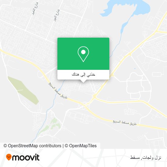 خريطة نزل ولجات