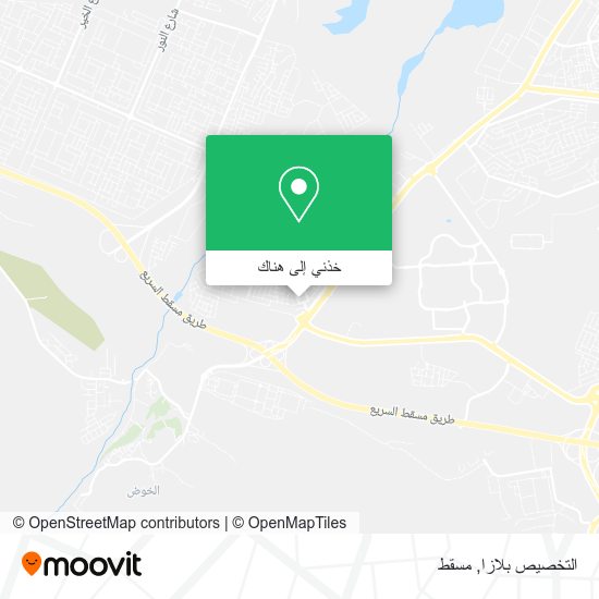 خريطة التخصيص بلازا