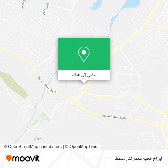 خريطة أبراج العفيه للعقارات