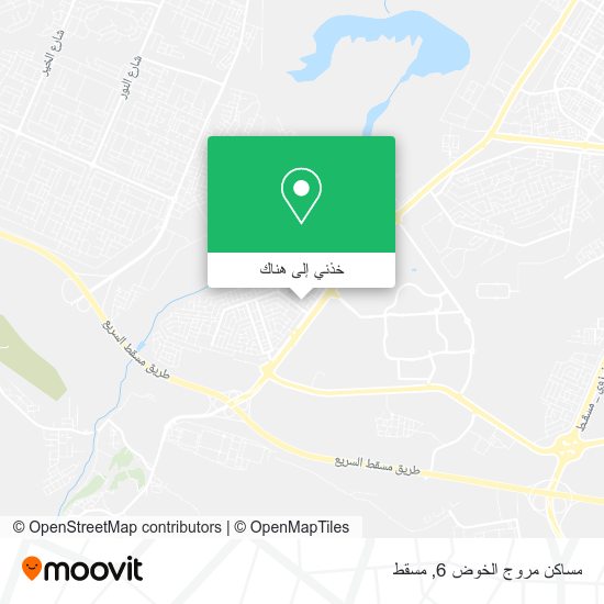 خريطة مساكن مروج الخوض 6