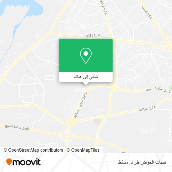 خريطة نفحات الخوض طراد
