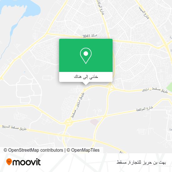 خريطة بهت بن حريز للتجارة