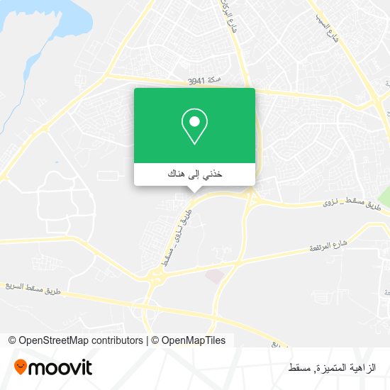 خريطة الزاهية المتميزة