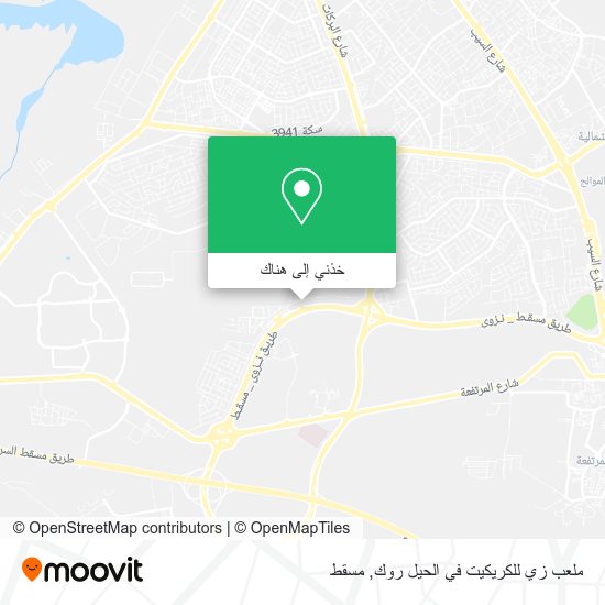 خريطة ملعب زي للكريكيت في الحيل روك