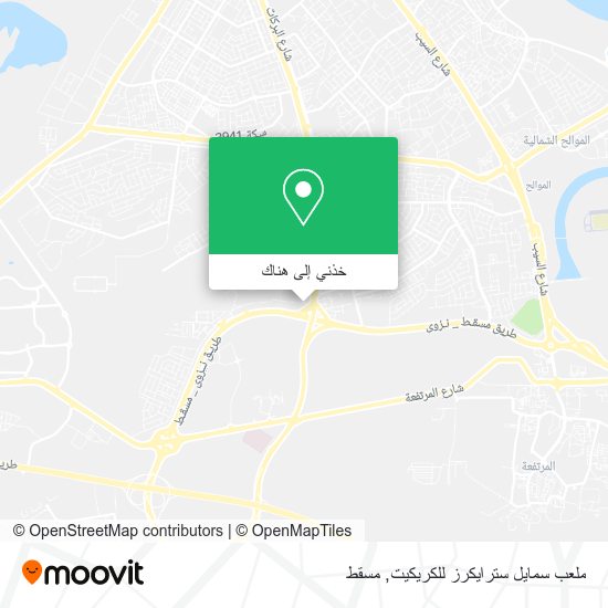 خريطة ملعب سمايل سترايكرز للكريكيت