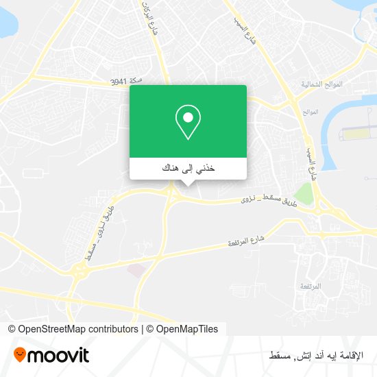 خريطة الإقامة إيه آند إتش