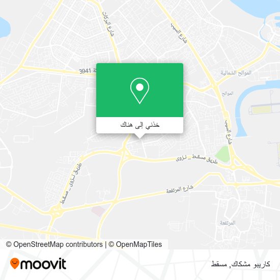 خريطة كاريبو مشكاك