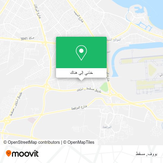 خريطة بووف