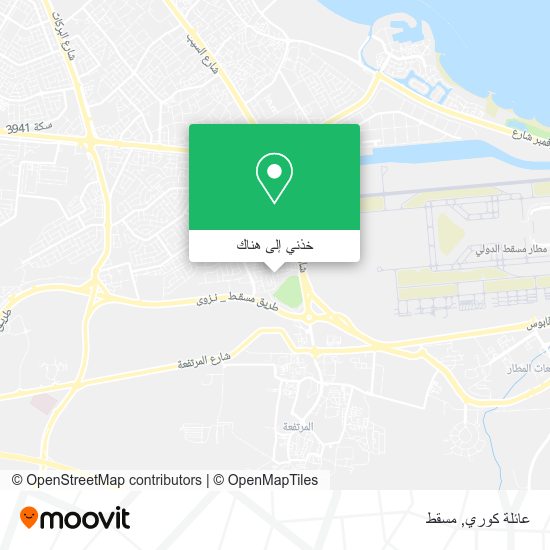 خريطة عائلة كوري