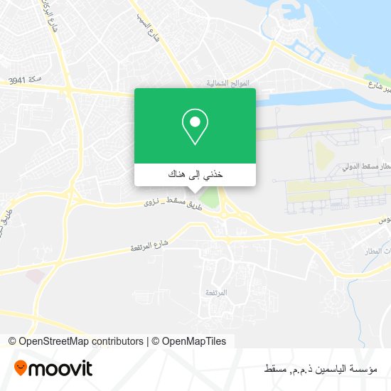 خريطة مؤسسة الياسمين ذ.م.م