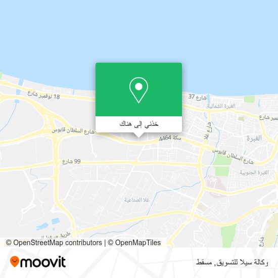 خريطة وكالة سيلا للتسويق