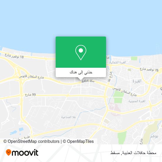 خريطة محطة حافلات العذيبة