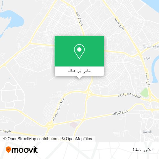 خريطة تيلاس