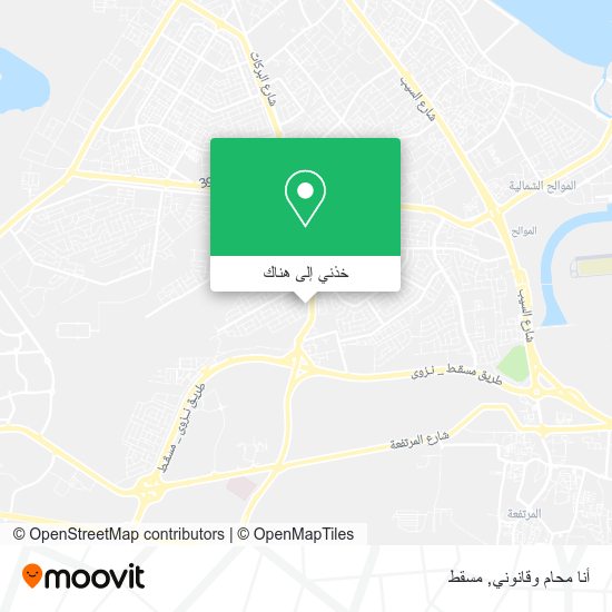 خريطة أنا محام وقانوني