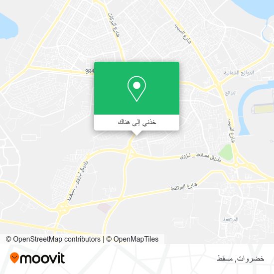 خريطة خضروات