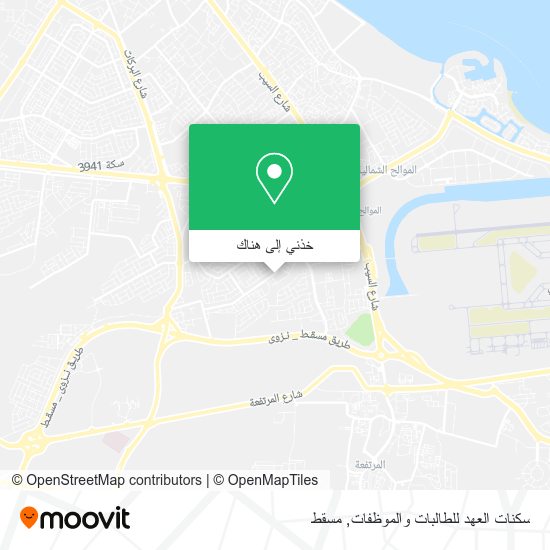 خريطة سكنات العهد للطالبات والموظفات