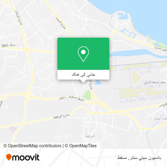 خريطة بانسيون سيتي سنتر