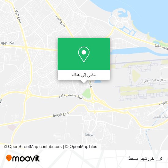 خريطة نزل خورشيد