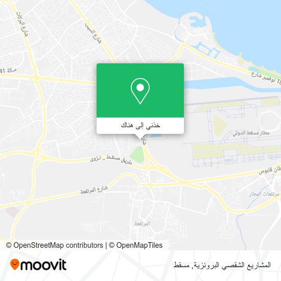 خريطة المشاريع الشقصي البرونزية