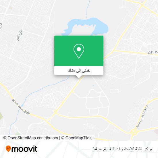 خريطة مركز القمة للاستشارات النفسية