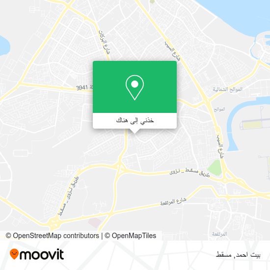 خريطة بيت احمد