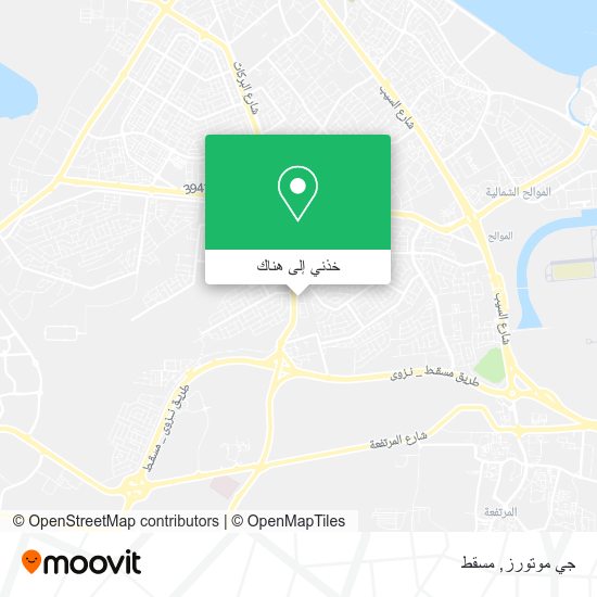 خريطة جي موتورز