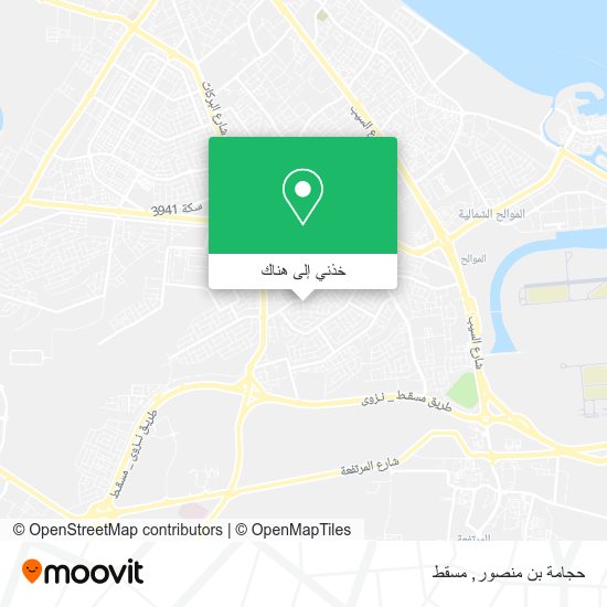 خريطة حجامة بن منصور