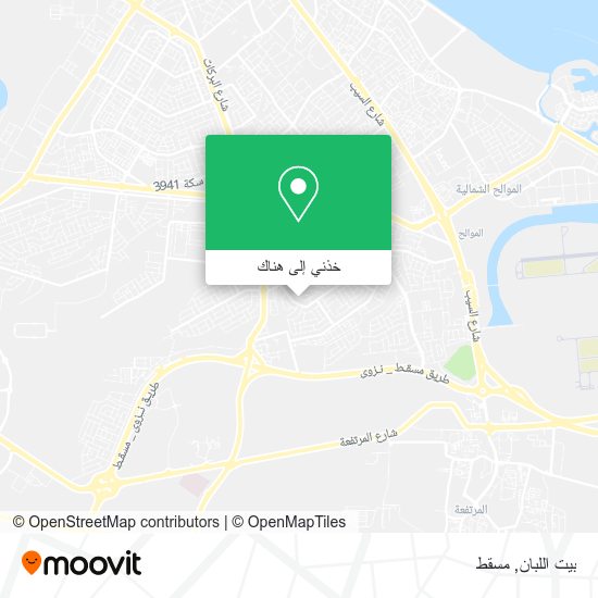 خريطة بيت اللبان
