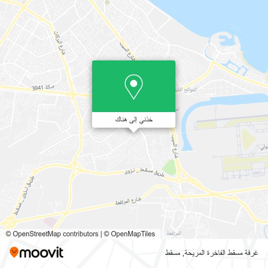 خريطة غرفة مسقط الفاخرة المريحة