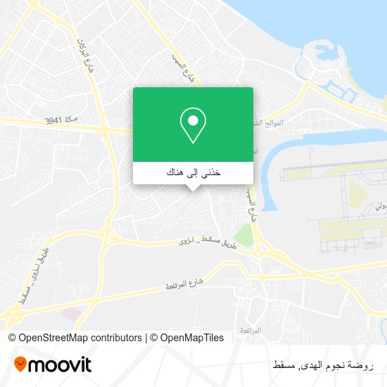 خريطة روضة نجوم الهدى