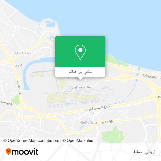 خريطة ثريفتي