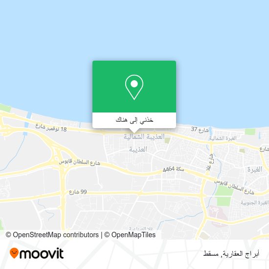 خريطة أبراج العقارية