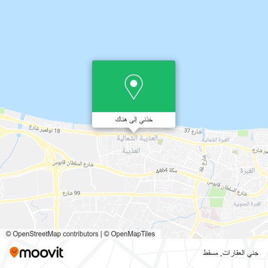 خريطة جني العقارات