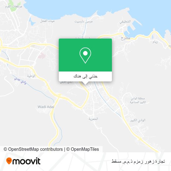 خريطة تجارة زهور زمزم ذ.م.م