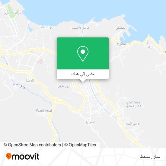 خريطة سبار